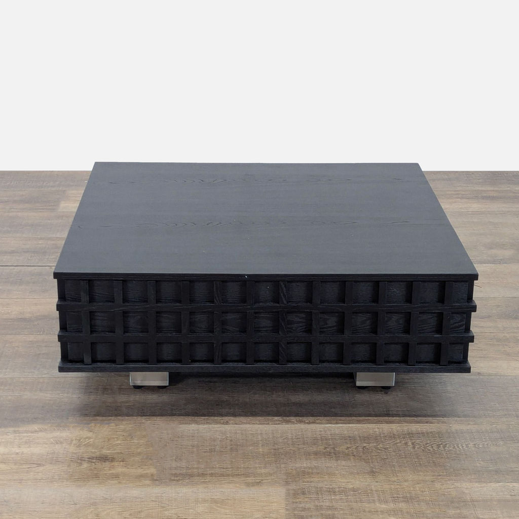 Blue Ridge Lumina Square Wood Coffee Table with Two Drawers