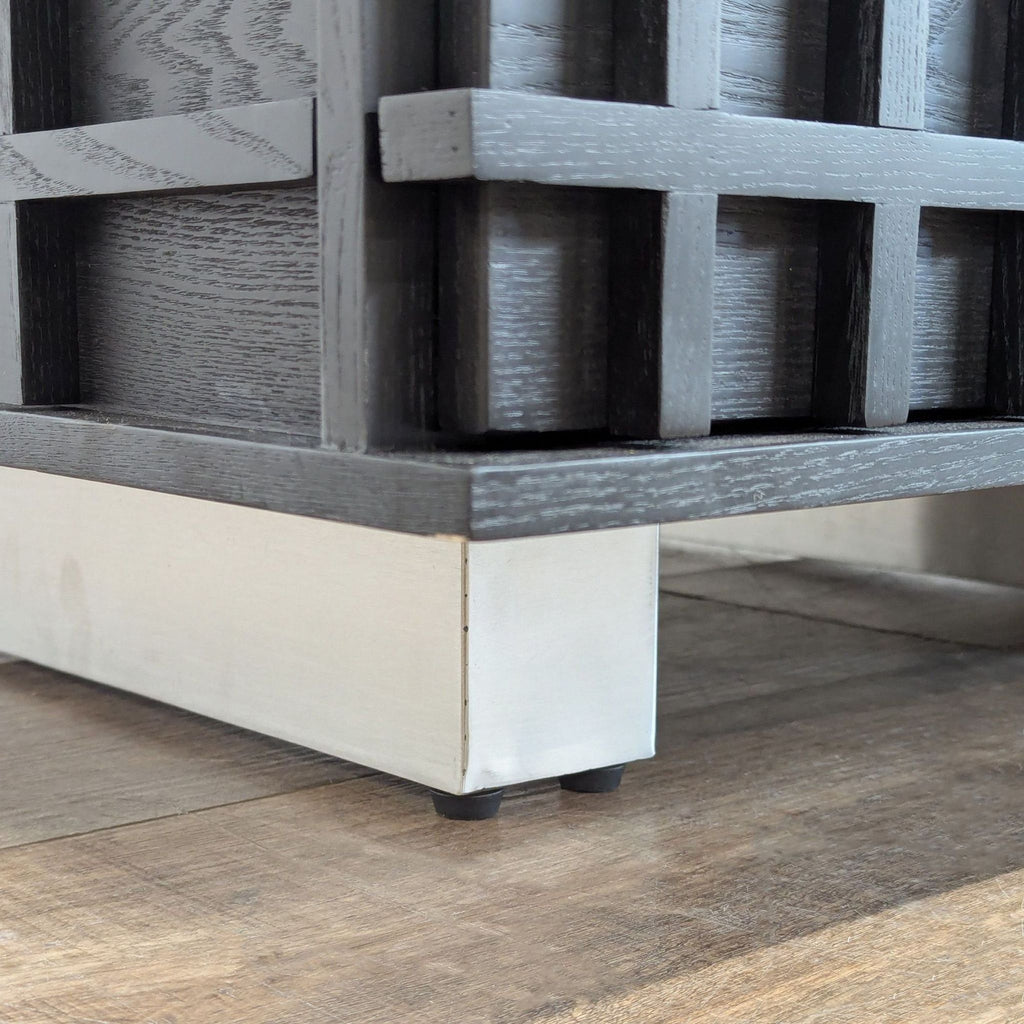 Blue Ridge Lumina Square Wood Coffee Table with Two Drawers