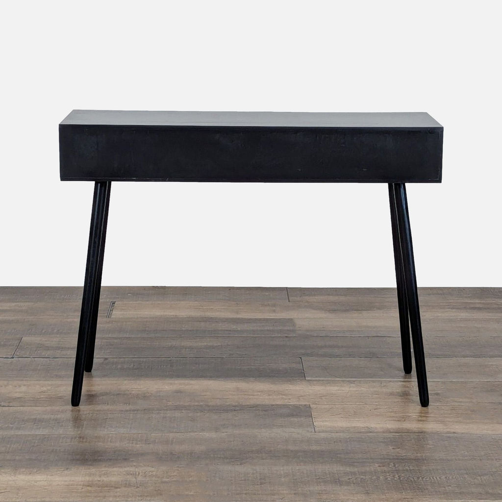 Three Drawer Wood Console Table
