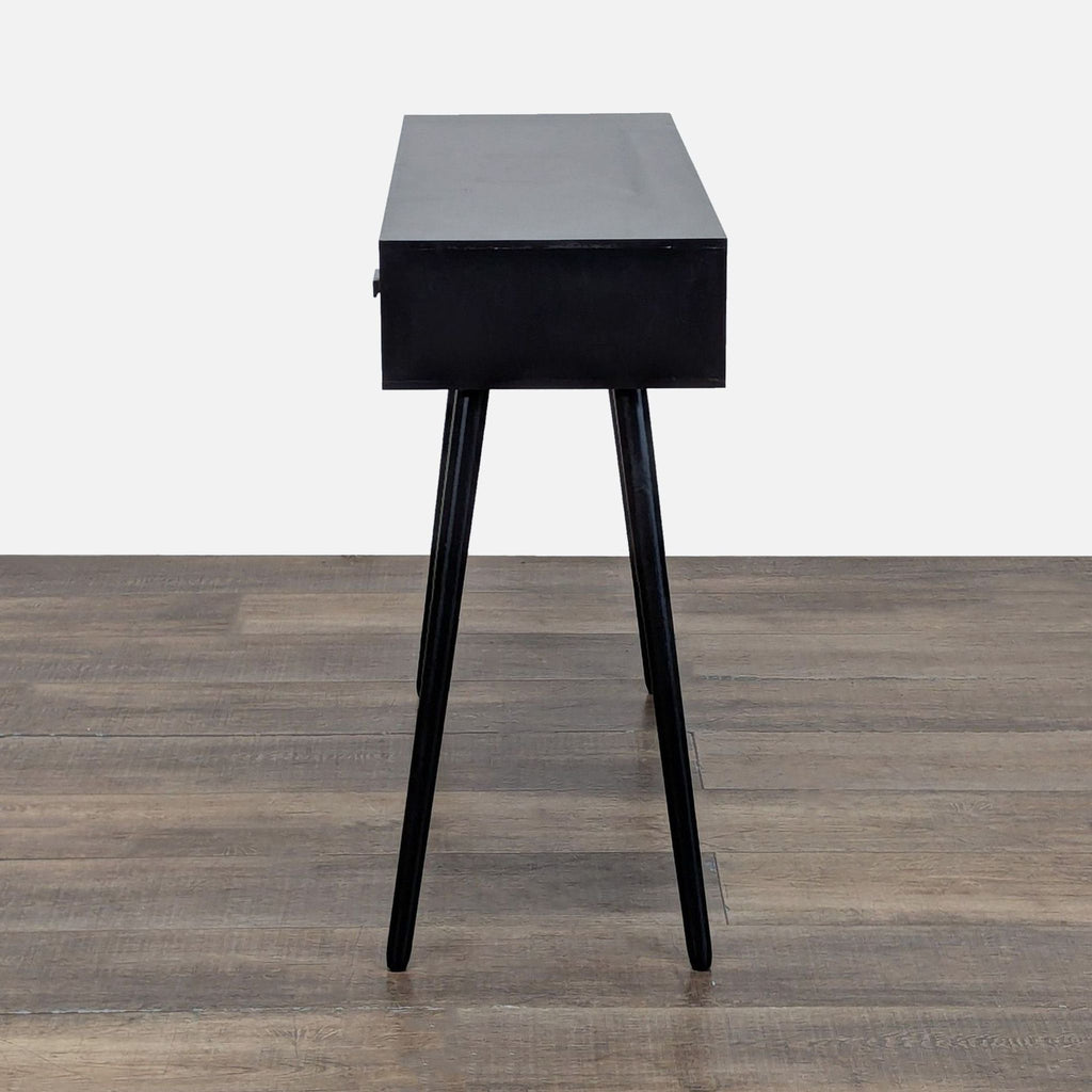 Three Drawer Wood Console Table