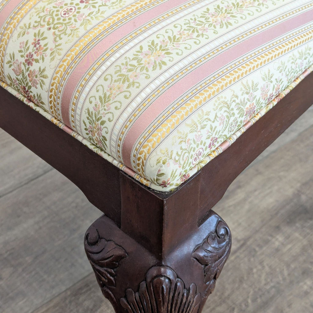 Set of Eight Ethan Allen English Chippendale Dining Chairs