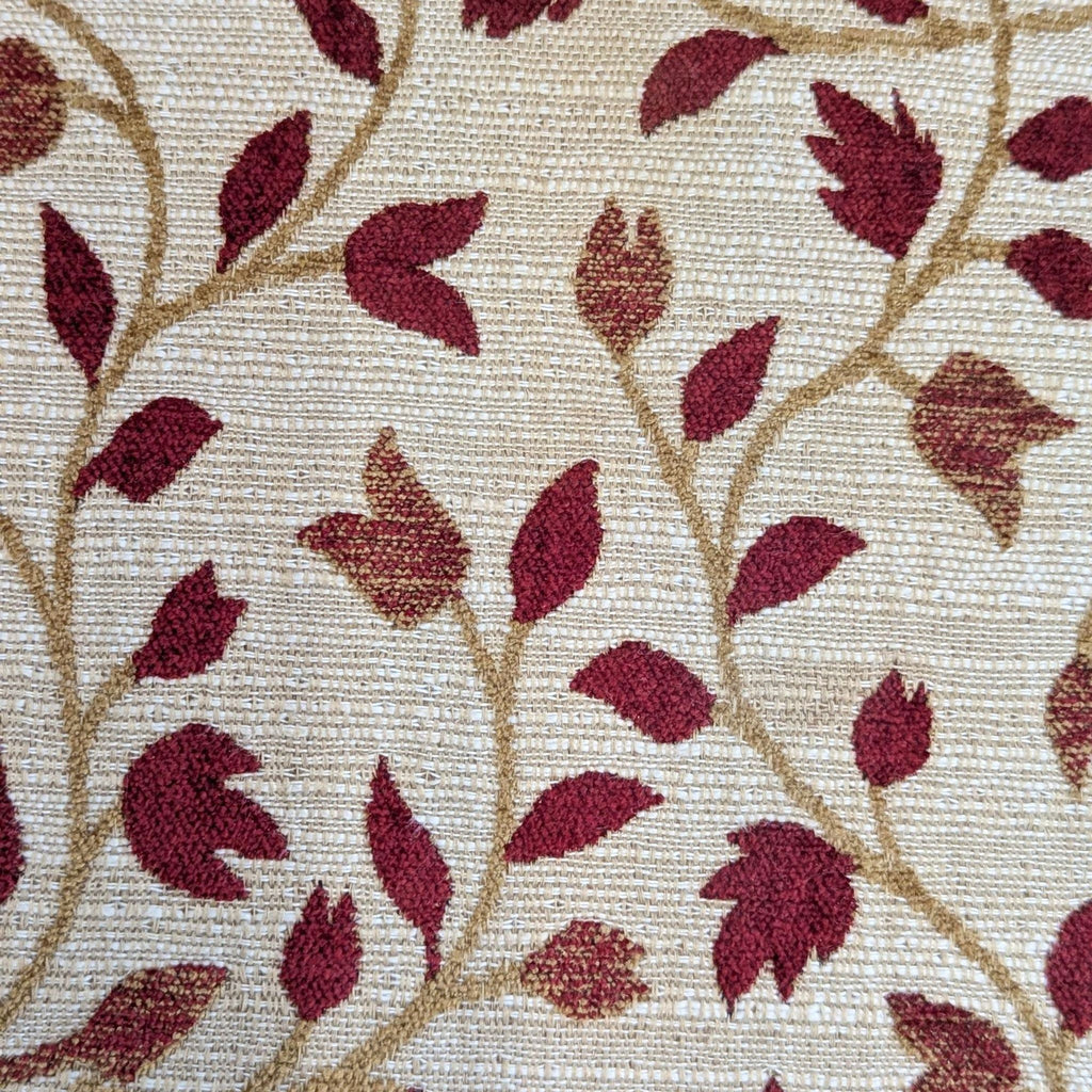 Camelback Sofa With Floral Upholstery