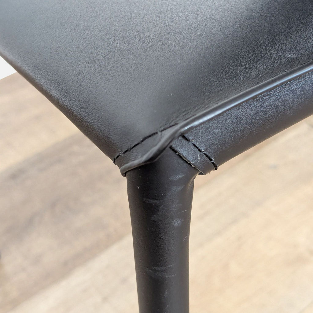 Set of Six EQ3 Leather Dining Chairs