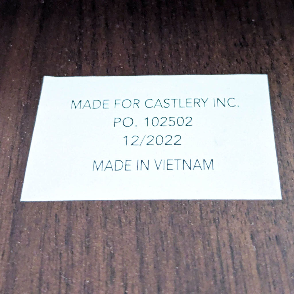 Castlery Vincent Dining Table in Walnut