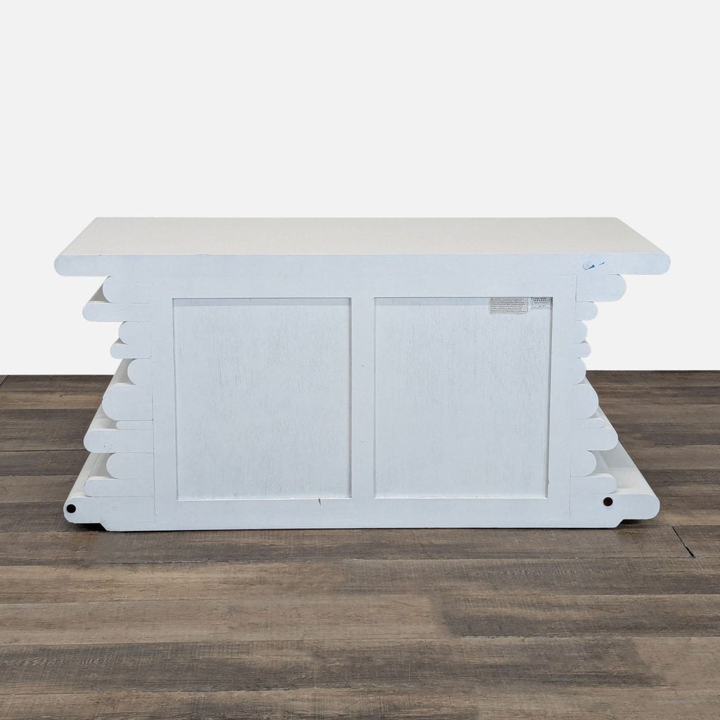 Modern White 6-Drawer Dresser