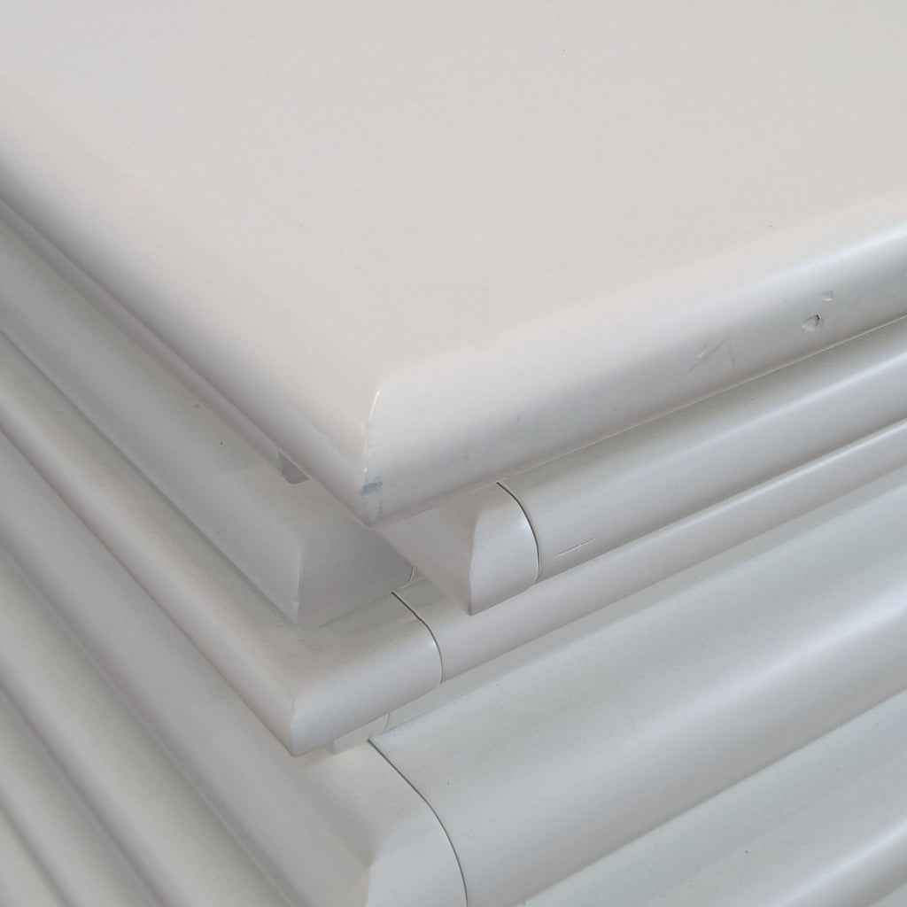 Modern White 6-Drawer Dresser