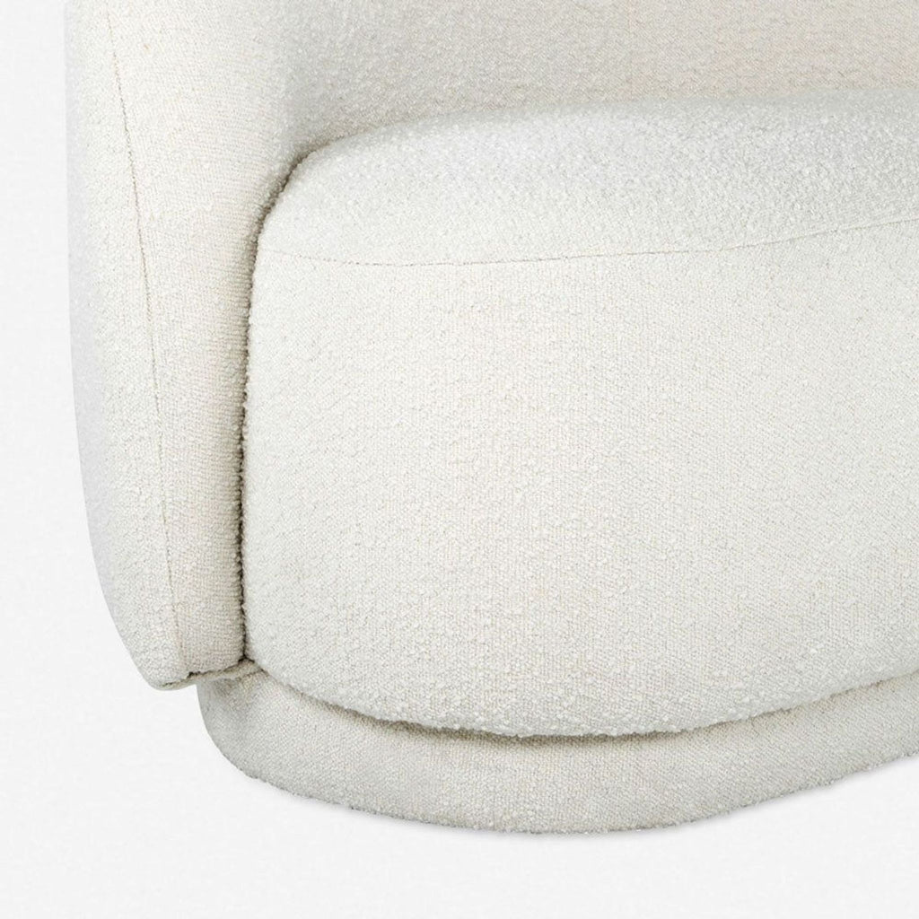 Lulu and Georgia Imabari Modern Sofa in White