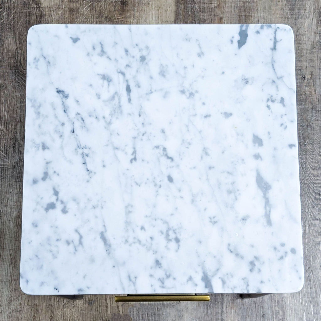 West Elm/Williams Sonoma Metalwork Nightstand with Marble Top - Accepted Offer (1.35% discount)