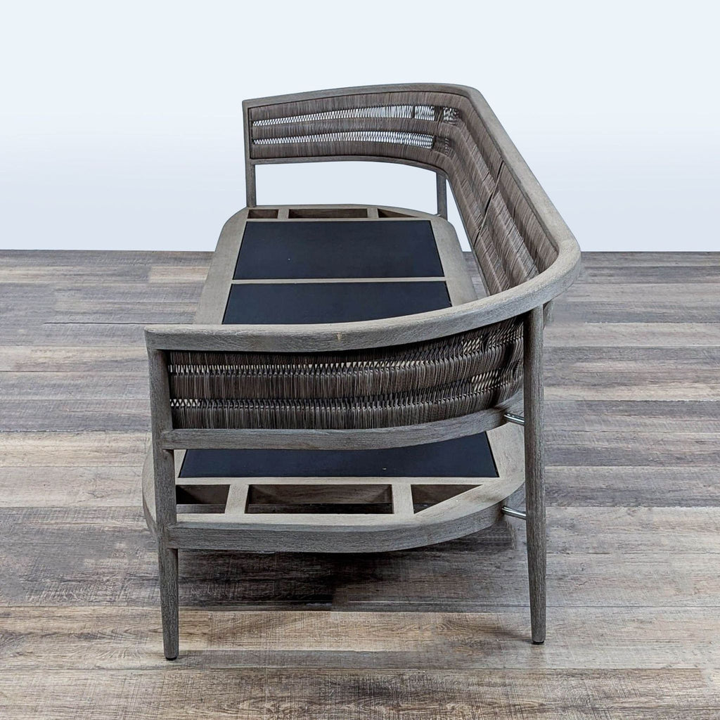 Restoration Hardware Nusa Teak Outdoor Sofa