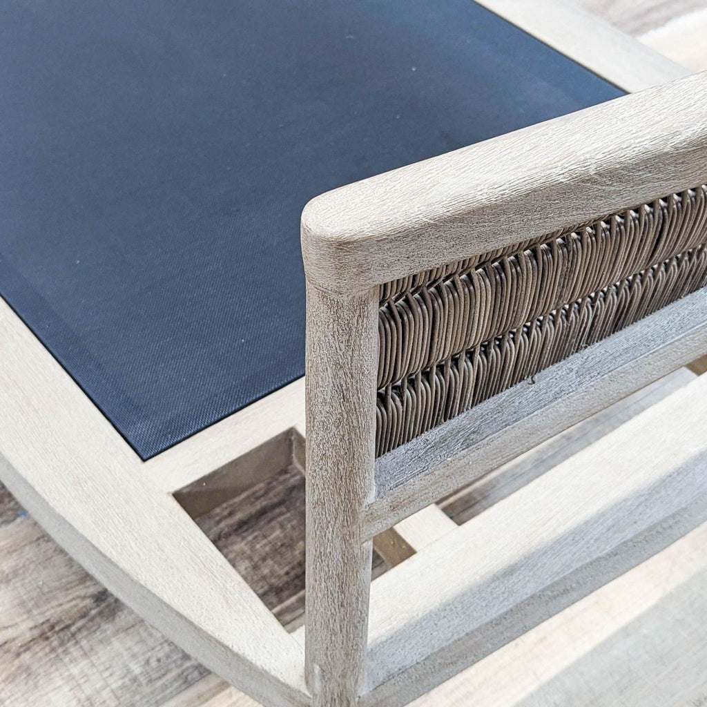 Restoration Hardware Nusa Teak Outdoor Sofa