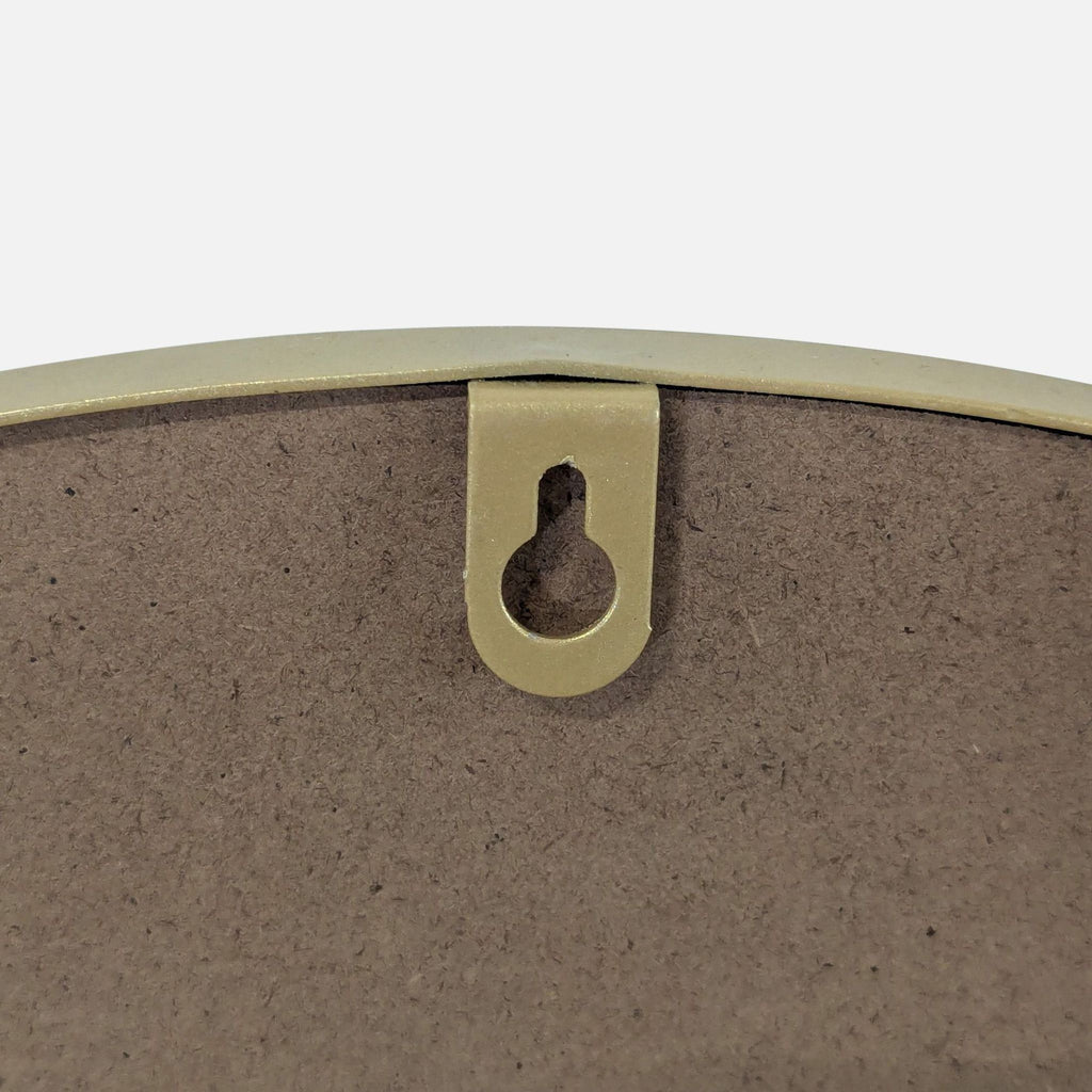 Metal Framed Oval Mirror