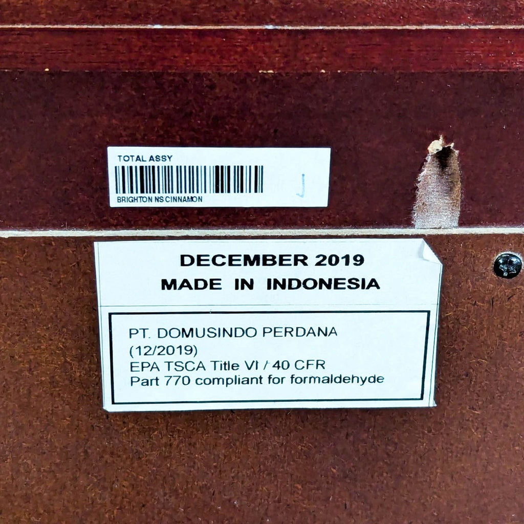 Modus Furniture 3Brighton Two Drawer Nightstand