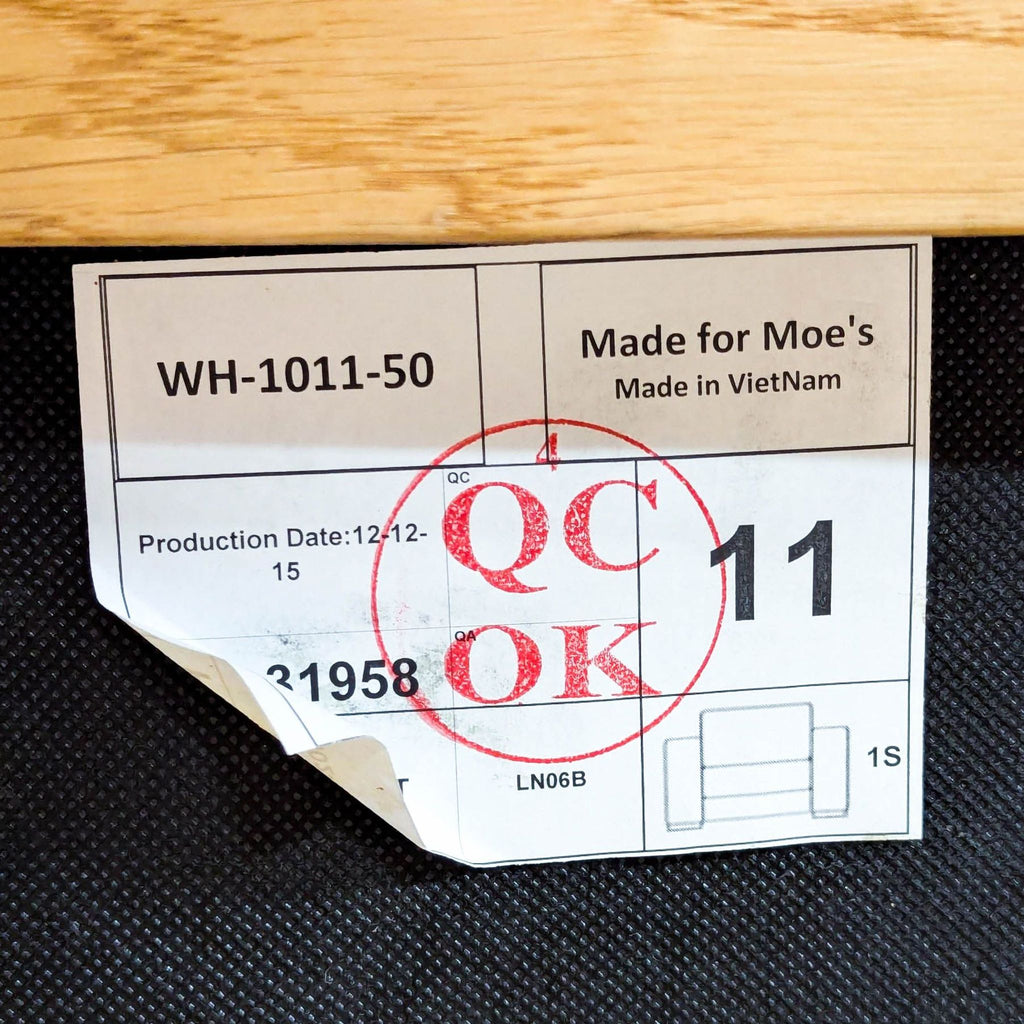 Moe’s Home Collection Modern Accent Chair - Accepted Offer (60.78% discount)
