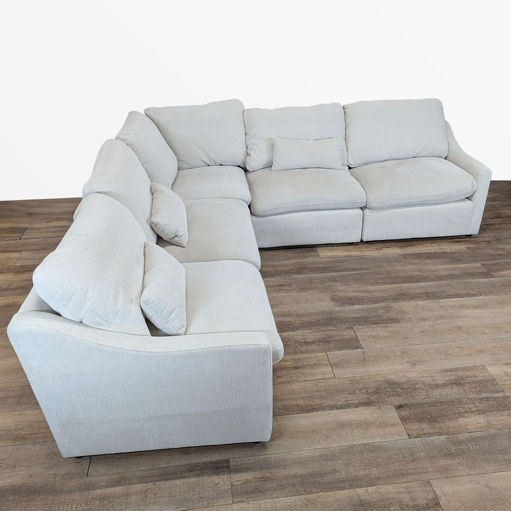 Living Spaces L Shaped Sectional
