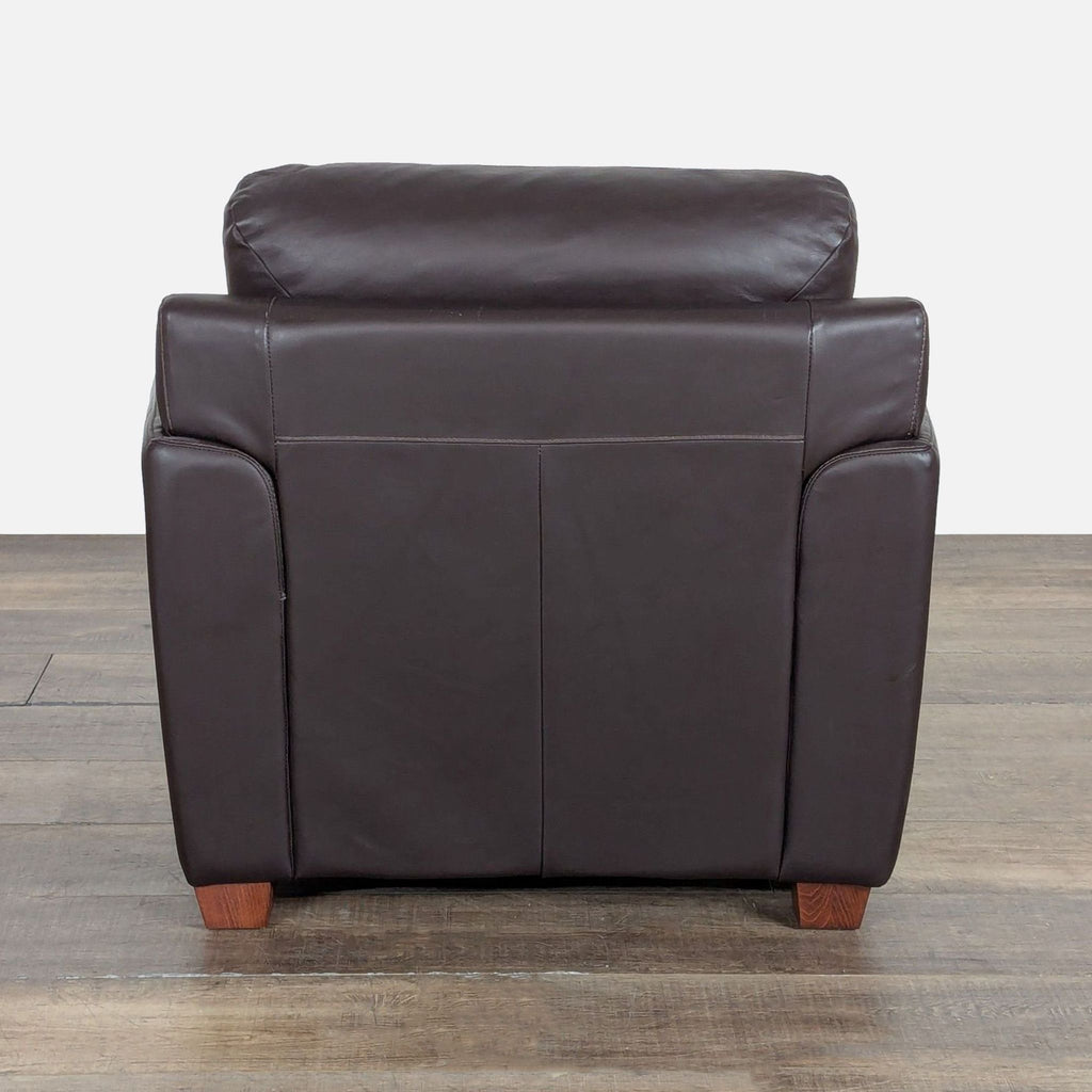 IKEA Modern Leather Lounge Chair