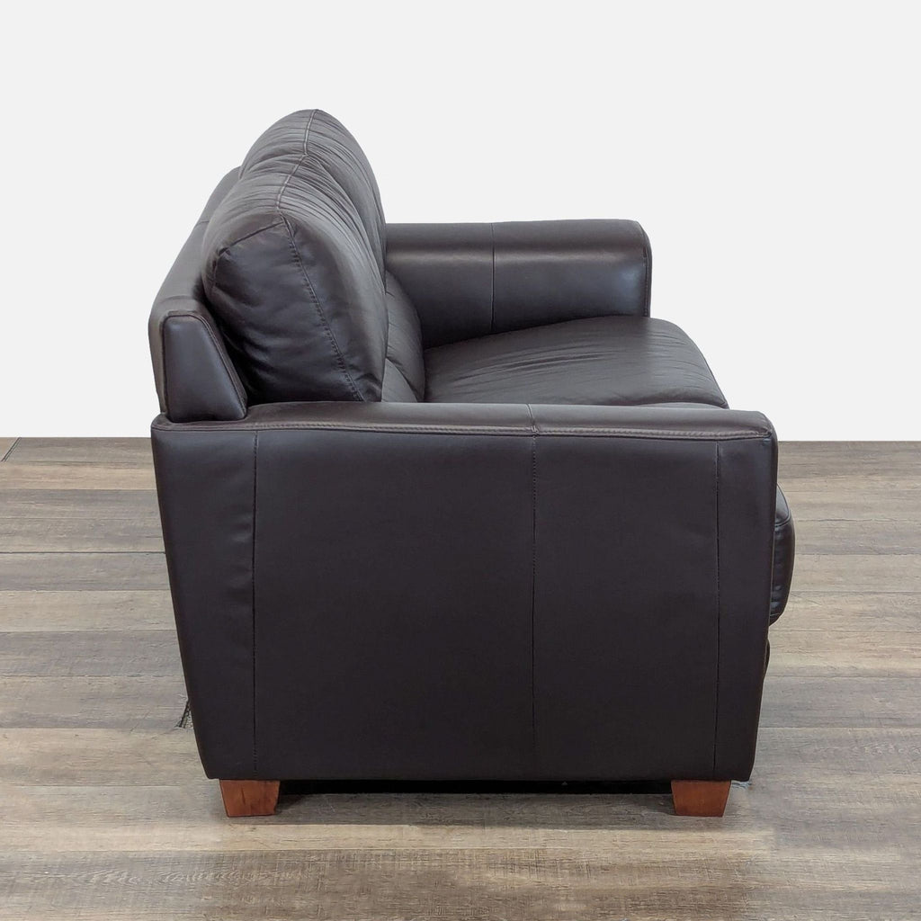 IKEA Leathern Midern 3 Seat Sofa