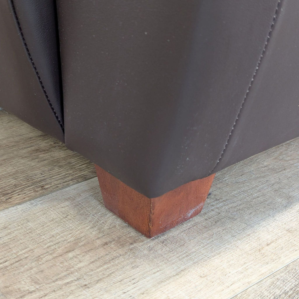 IKEA Leathern Midern 3 Seat Sofa