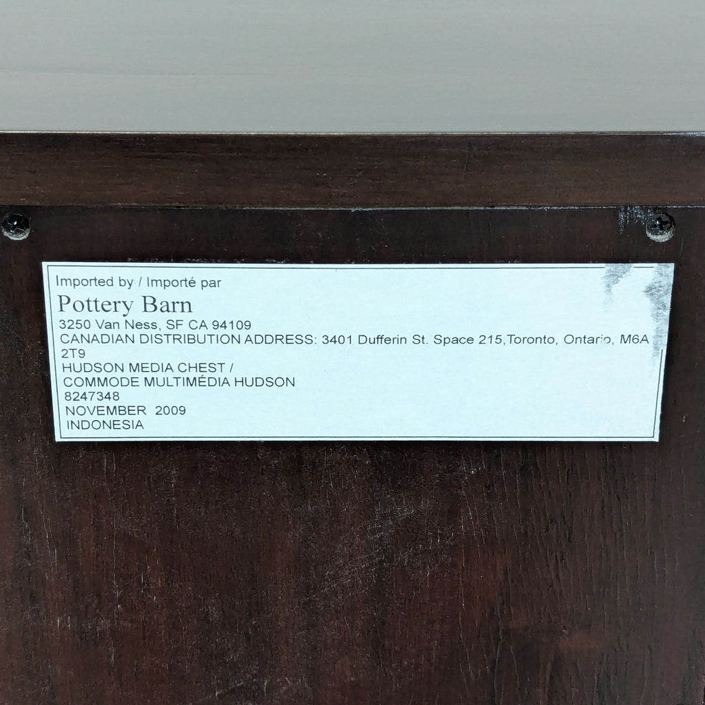 Pottery Barn Transitional 5 Drawer Dresser