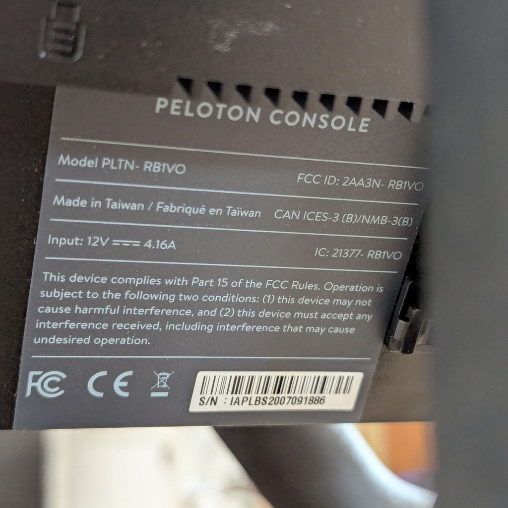 Peloton Exercise Bike with Touchscreen - Great Condition