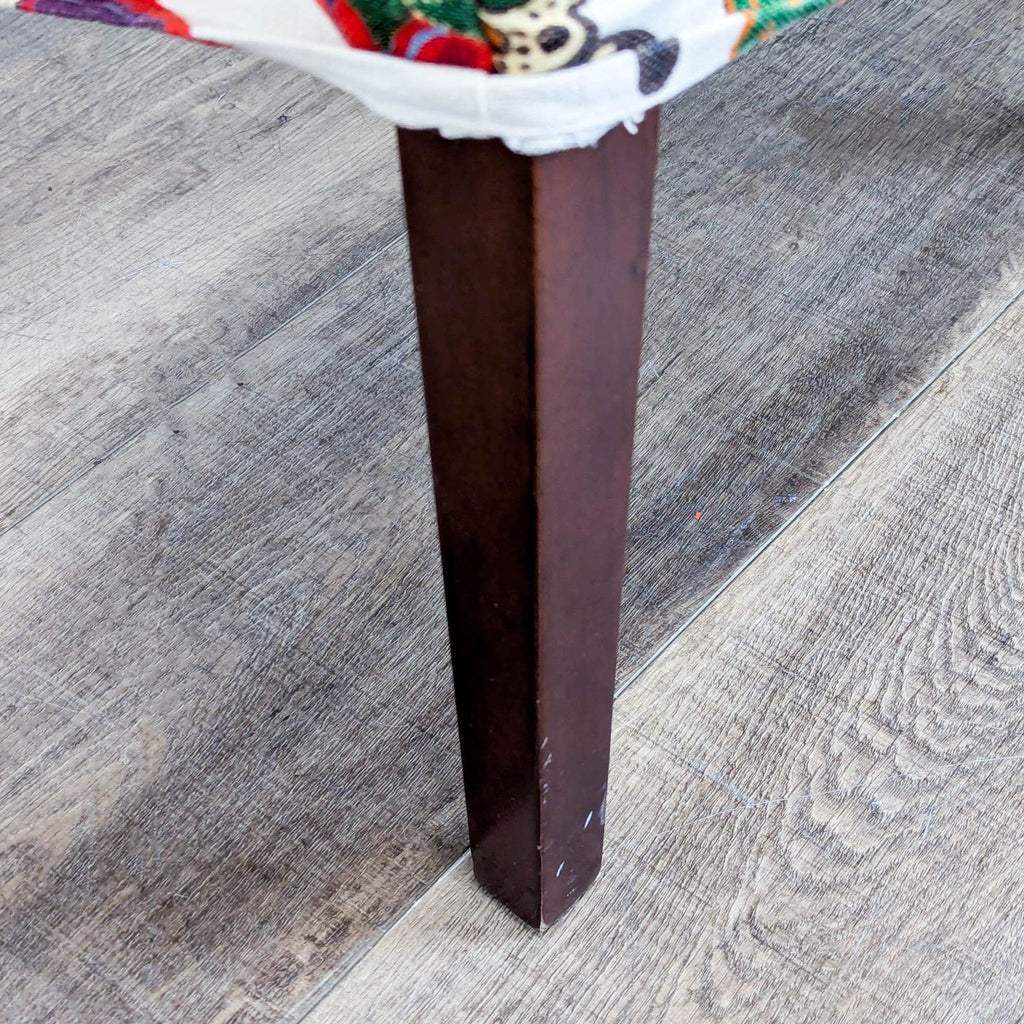 Floral Upholstered Arm Chair