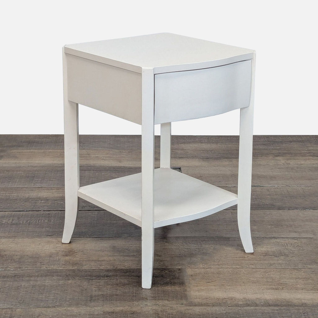 West Elm One Drawer Side Table with Shelf