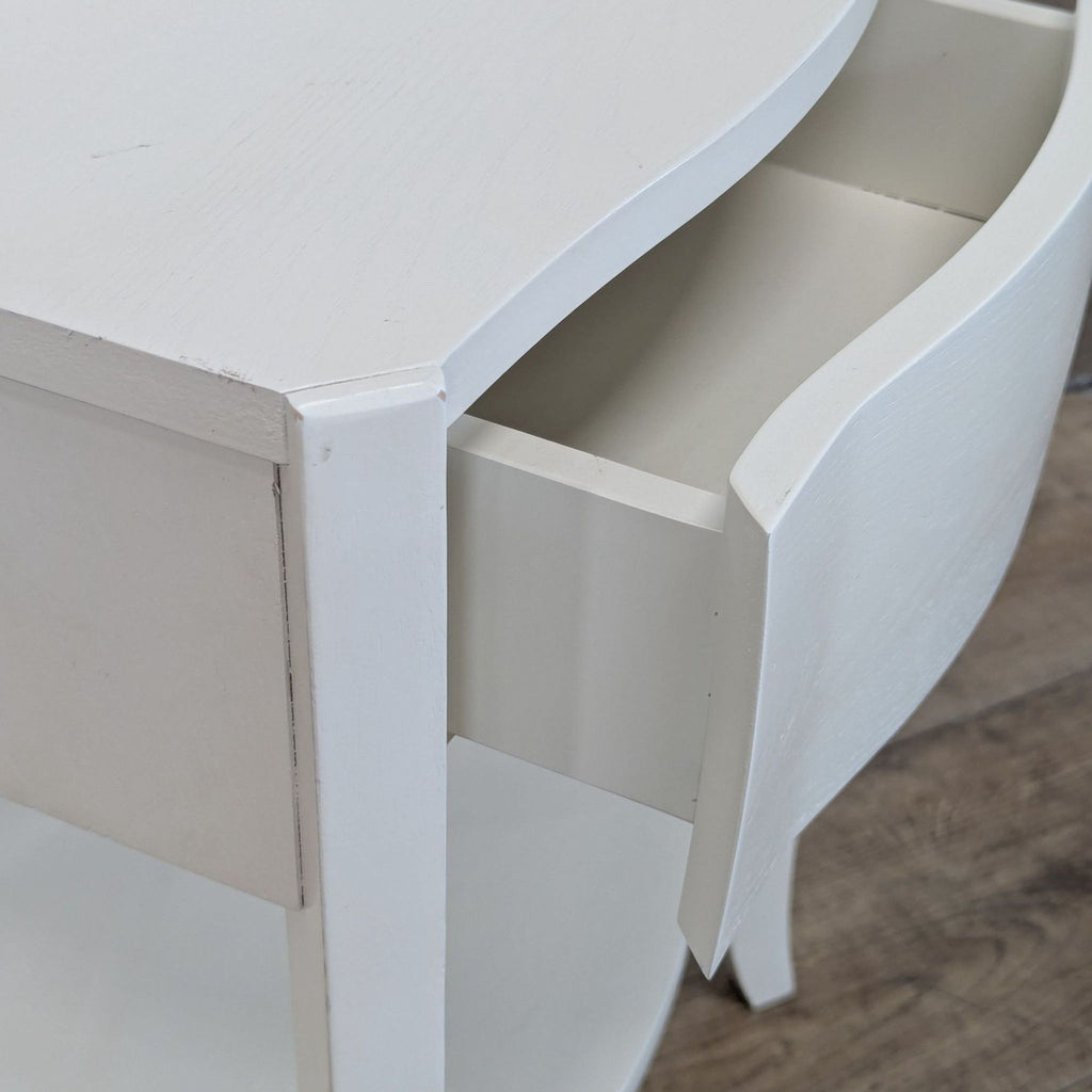 West Elm One Drawer Side Table with Shelf