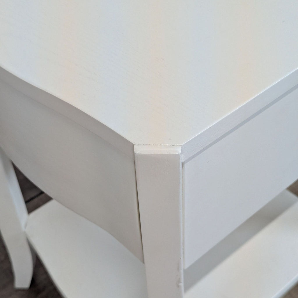 West Elm One Drawer Side Table with Shelf