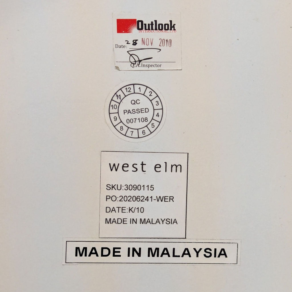 West Elm One Drawer Side Table with Shelf