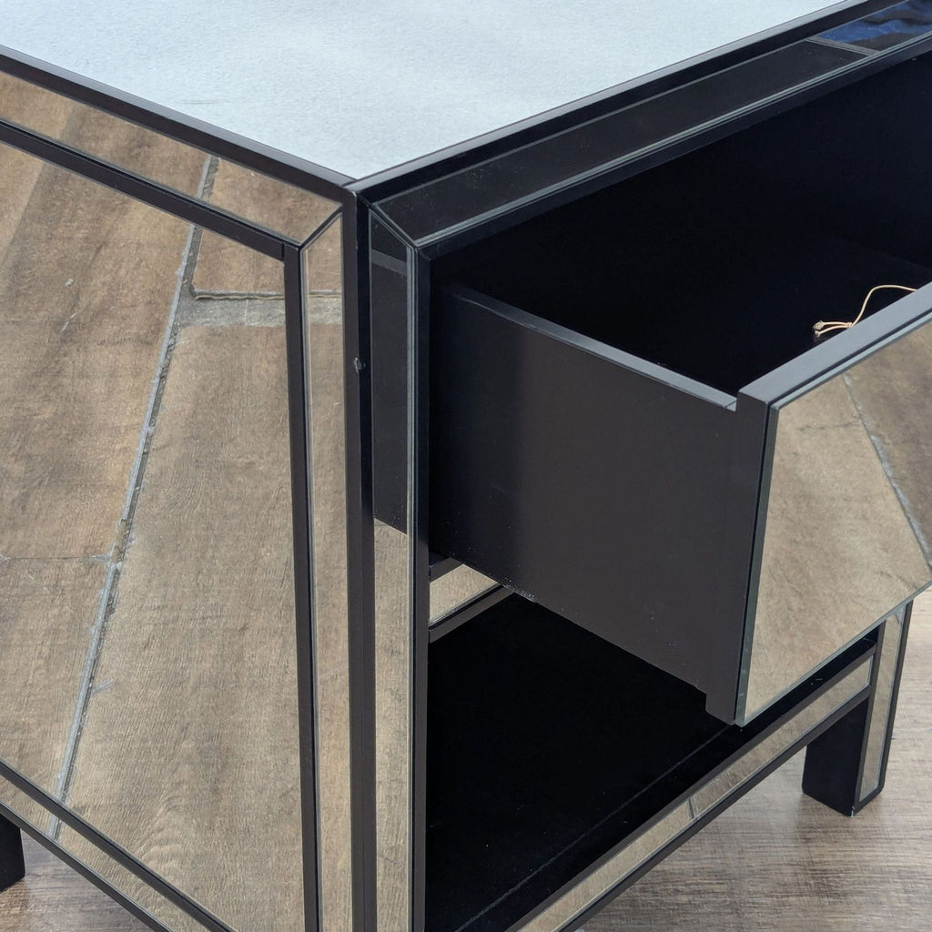 Pottery Barn Marnie Mirrored Nightstand