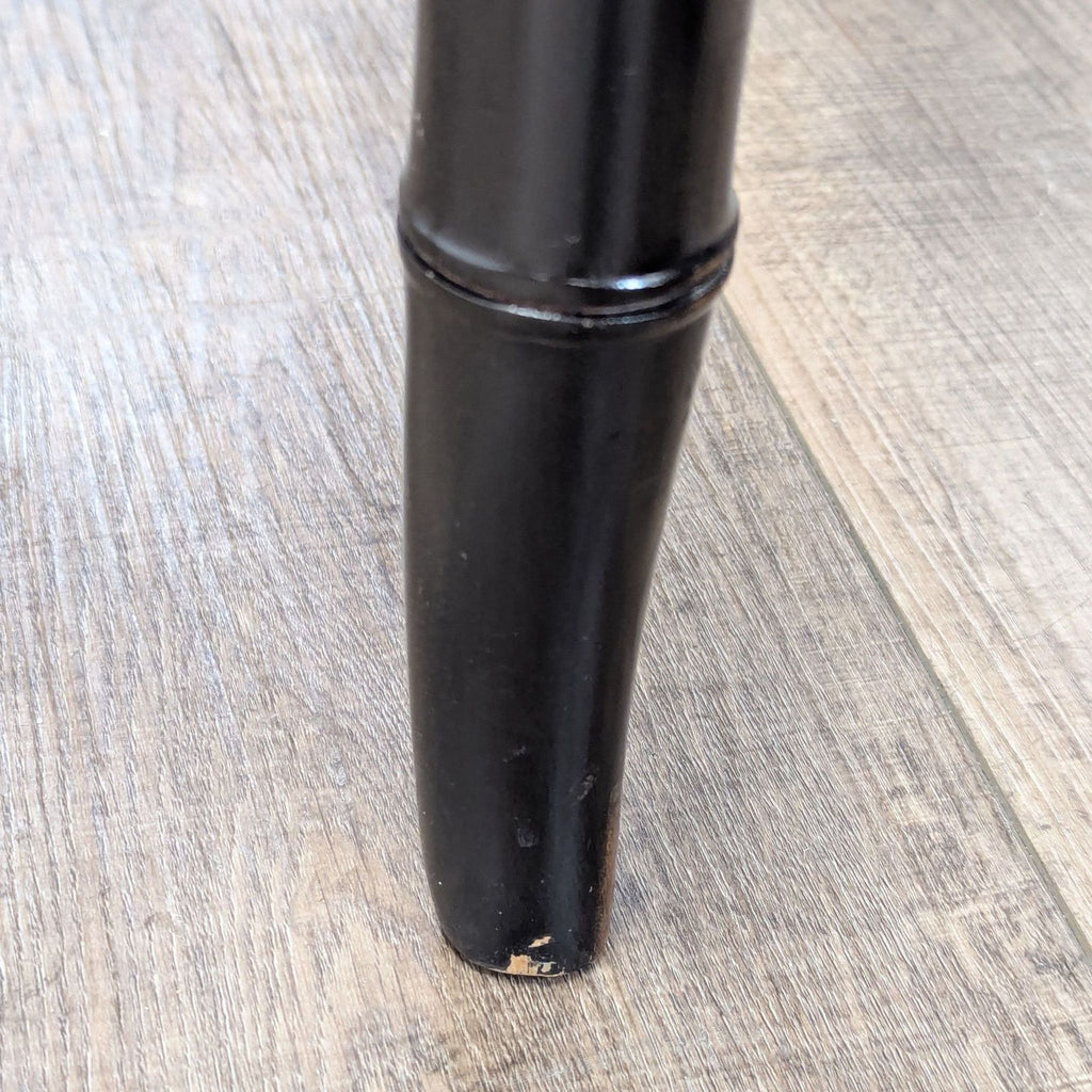 Faux Bamboo and Cane Bench