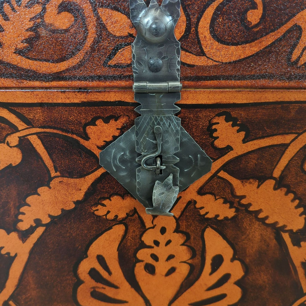 South Cone Painted Wood Trunk