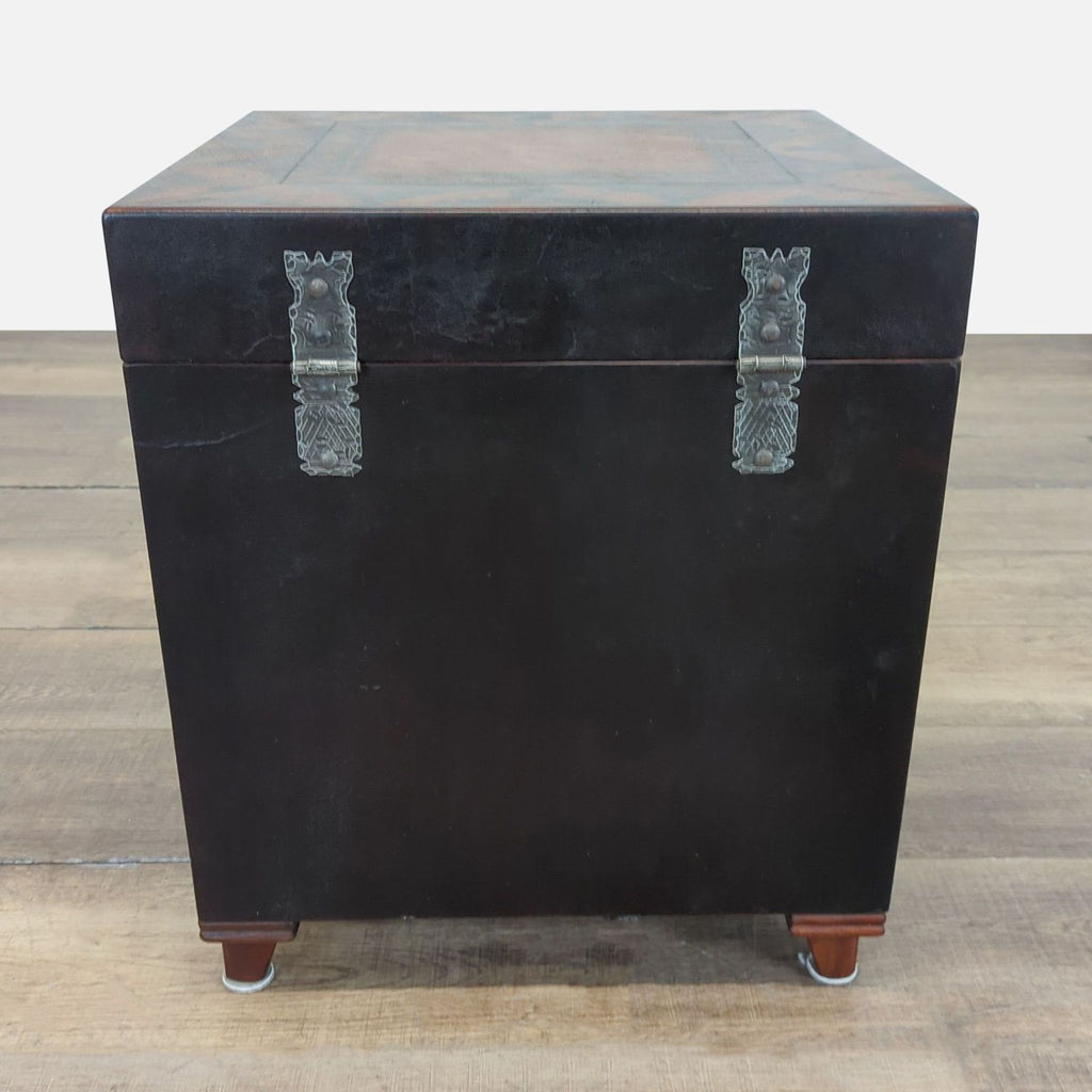 South Cone Painted Wooden Trunk