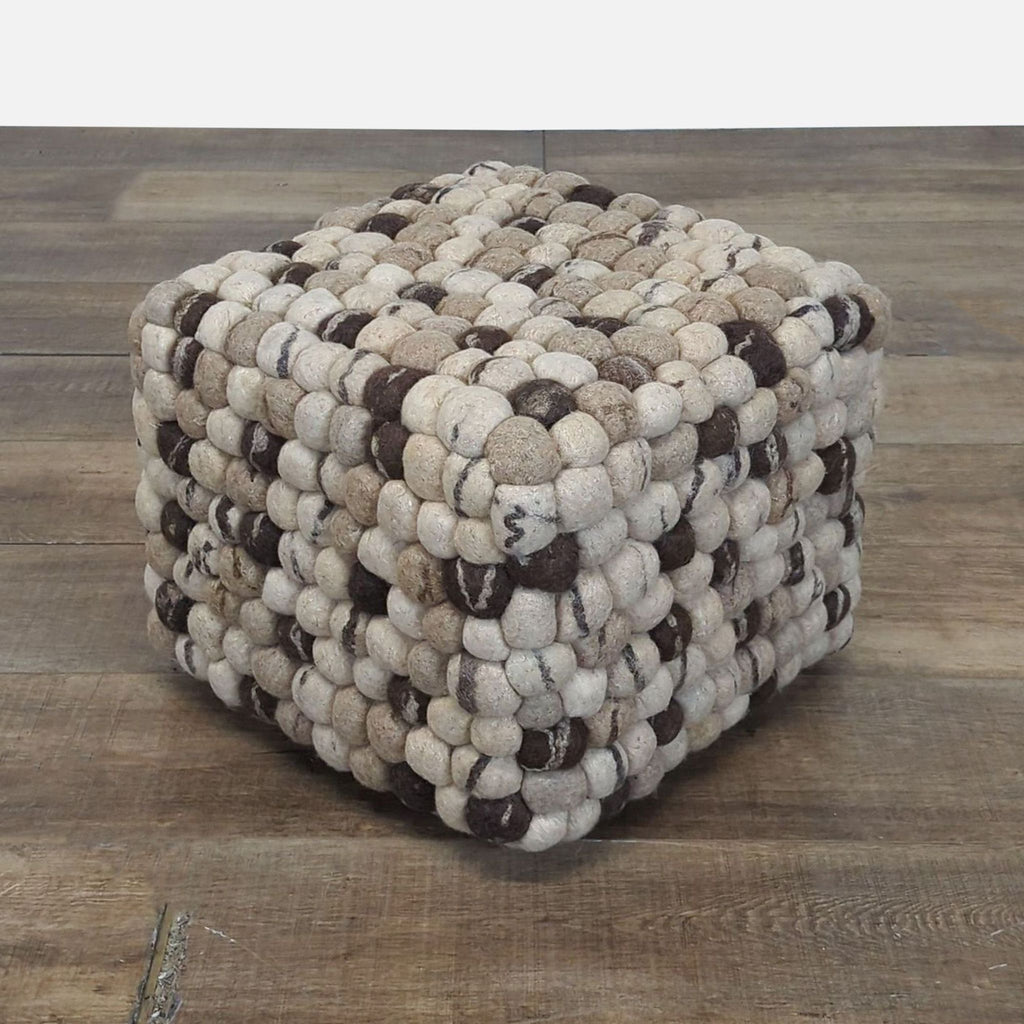 Wool Ottoman