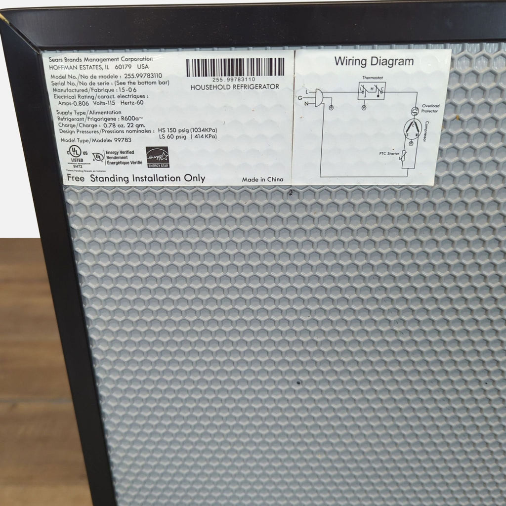 Kenmore Compact Mini Refrigerator