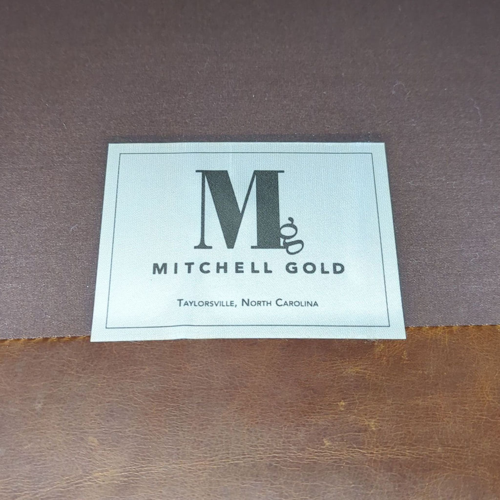 Mitchell Gold Traditional Leather Club Chair