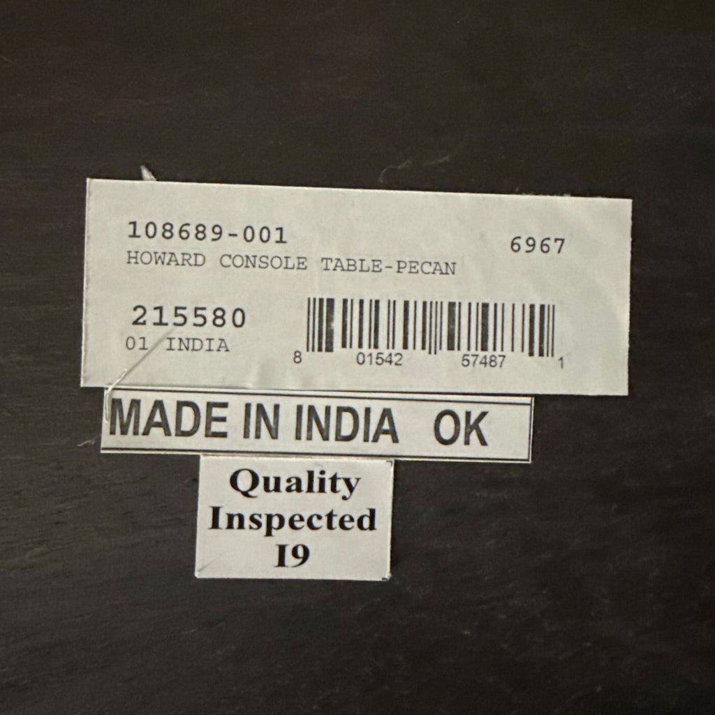 Country Living Furnishings Howard Console Table