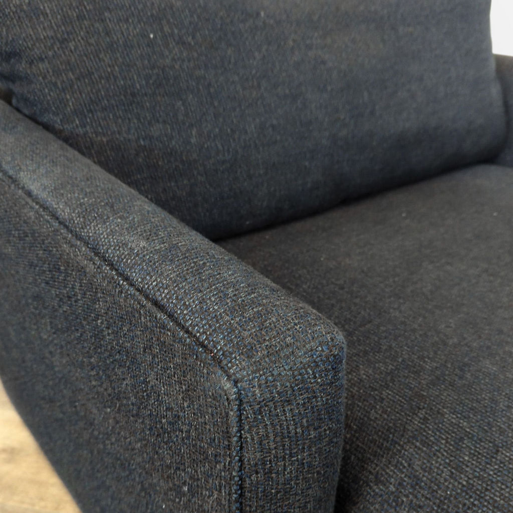 Crate and Barrel Lounge Modern Deep 49" Chair and a Half