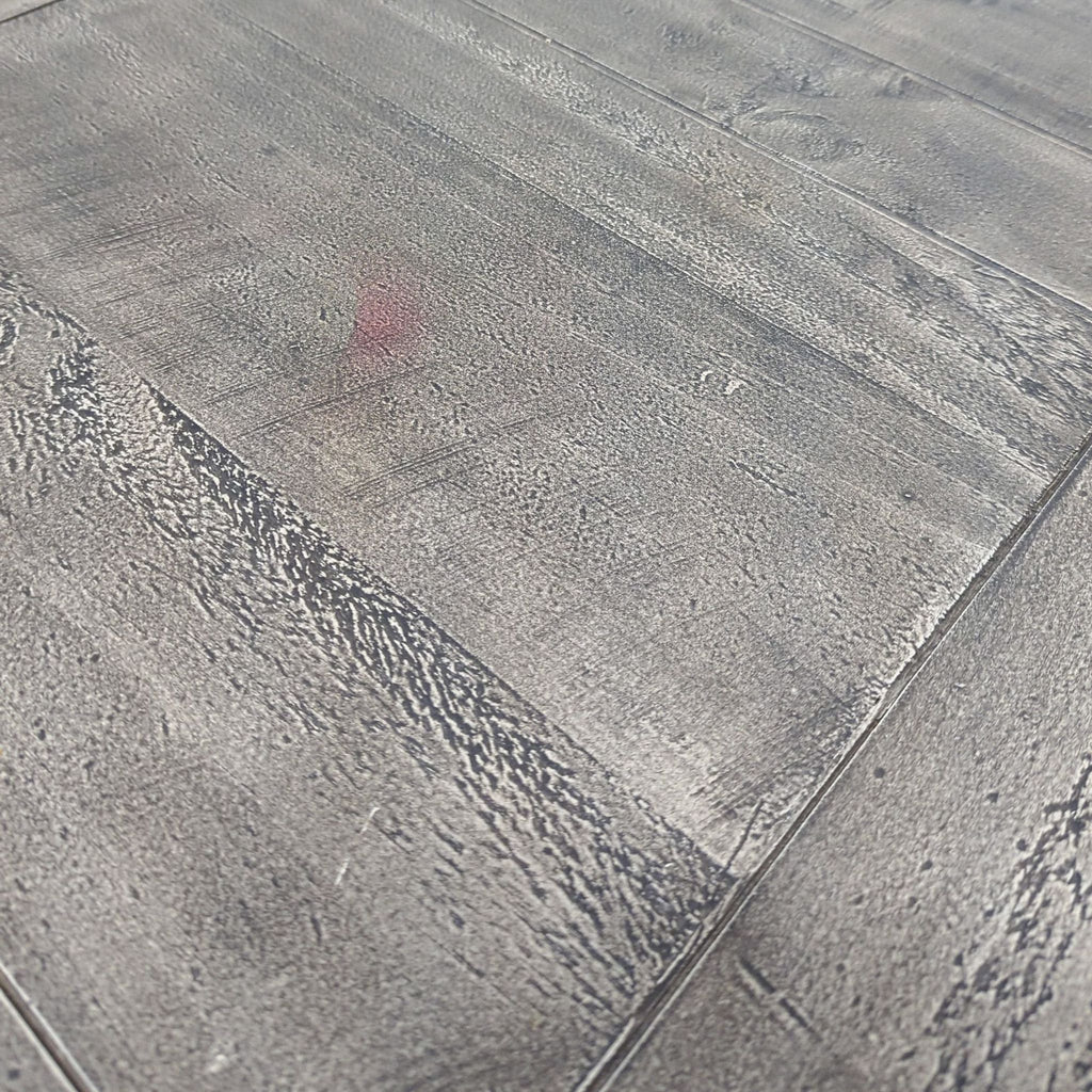 Rustic One Drawer Console Table with Crossed Legs