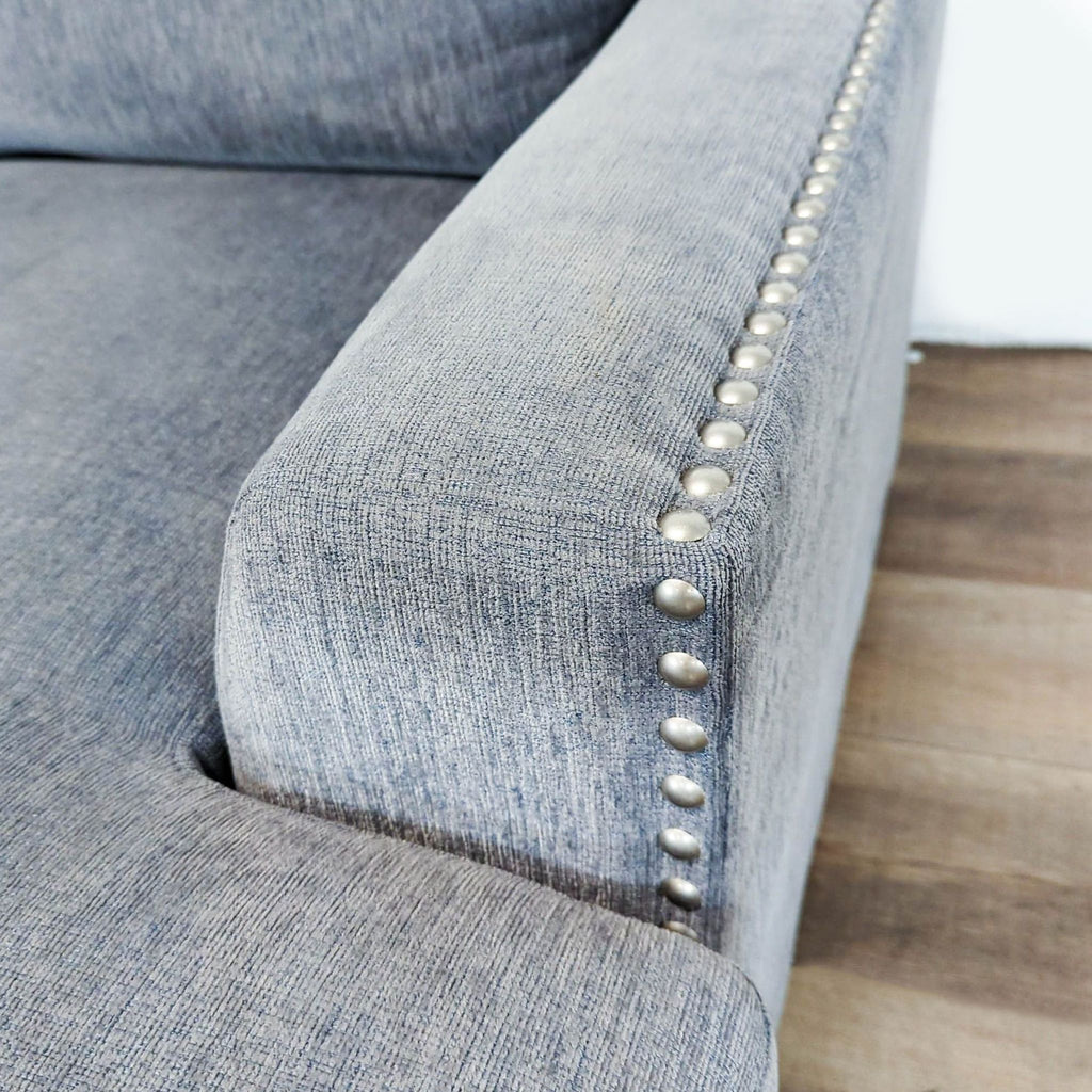 Modern 2-Piece Sectional with Pull-out Bed and Left Chaise