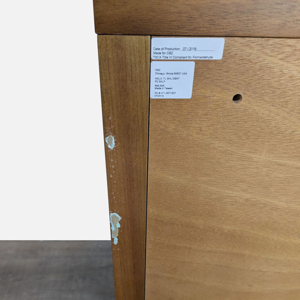 CB2 Helix Modern Bookcase