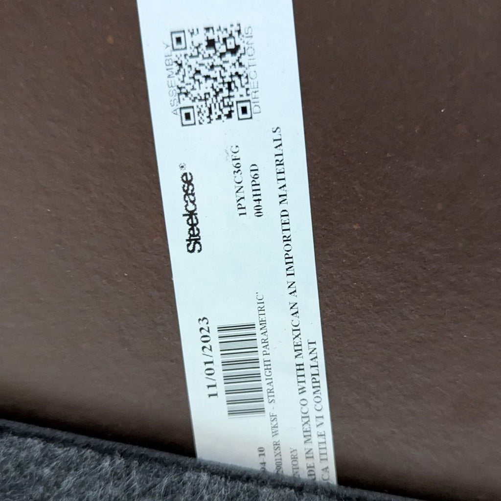 Steelcase Flex Height Adjustable Standing Desk