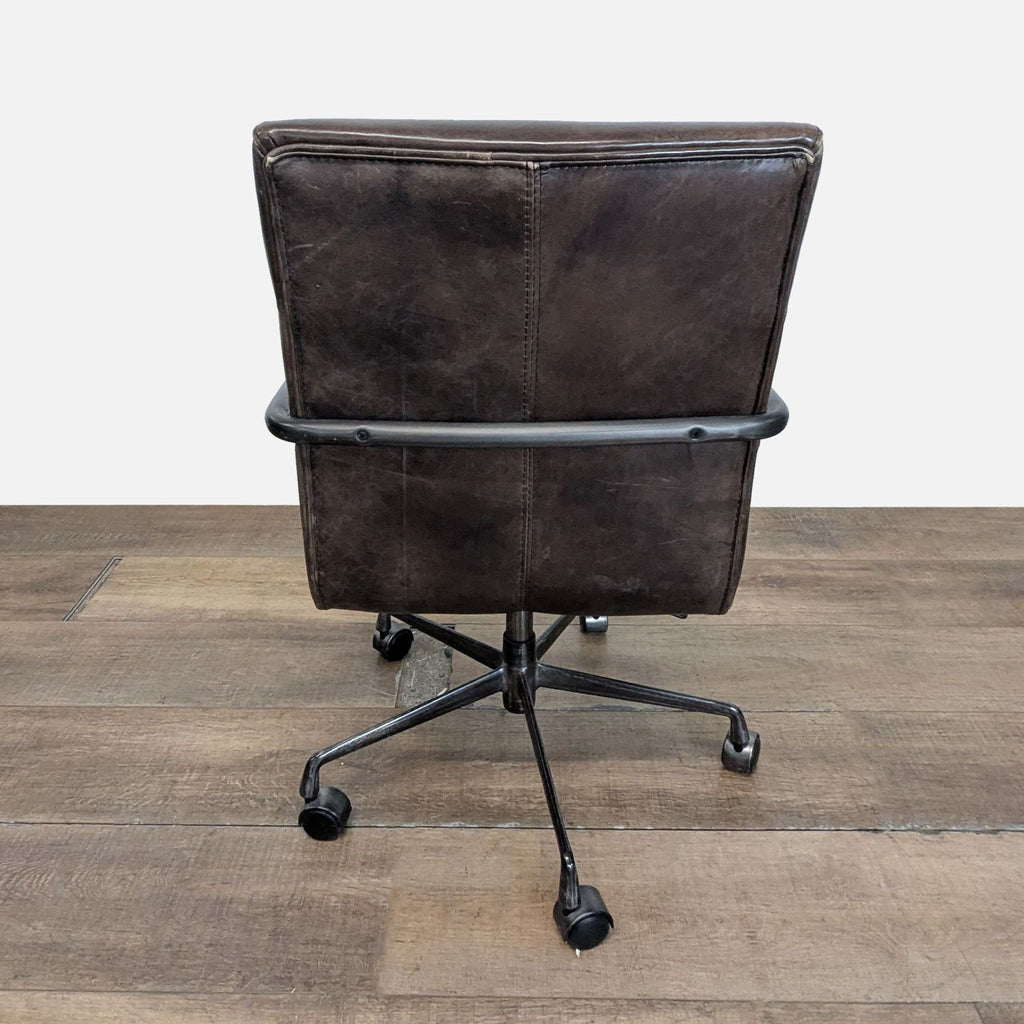 Brown Leather Office Chair - Accepted Offer (25.00% discount)