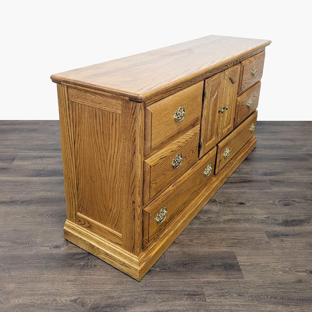 Classic Solid Oak Dresser