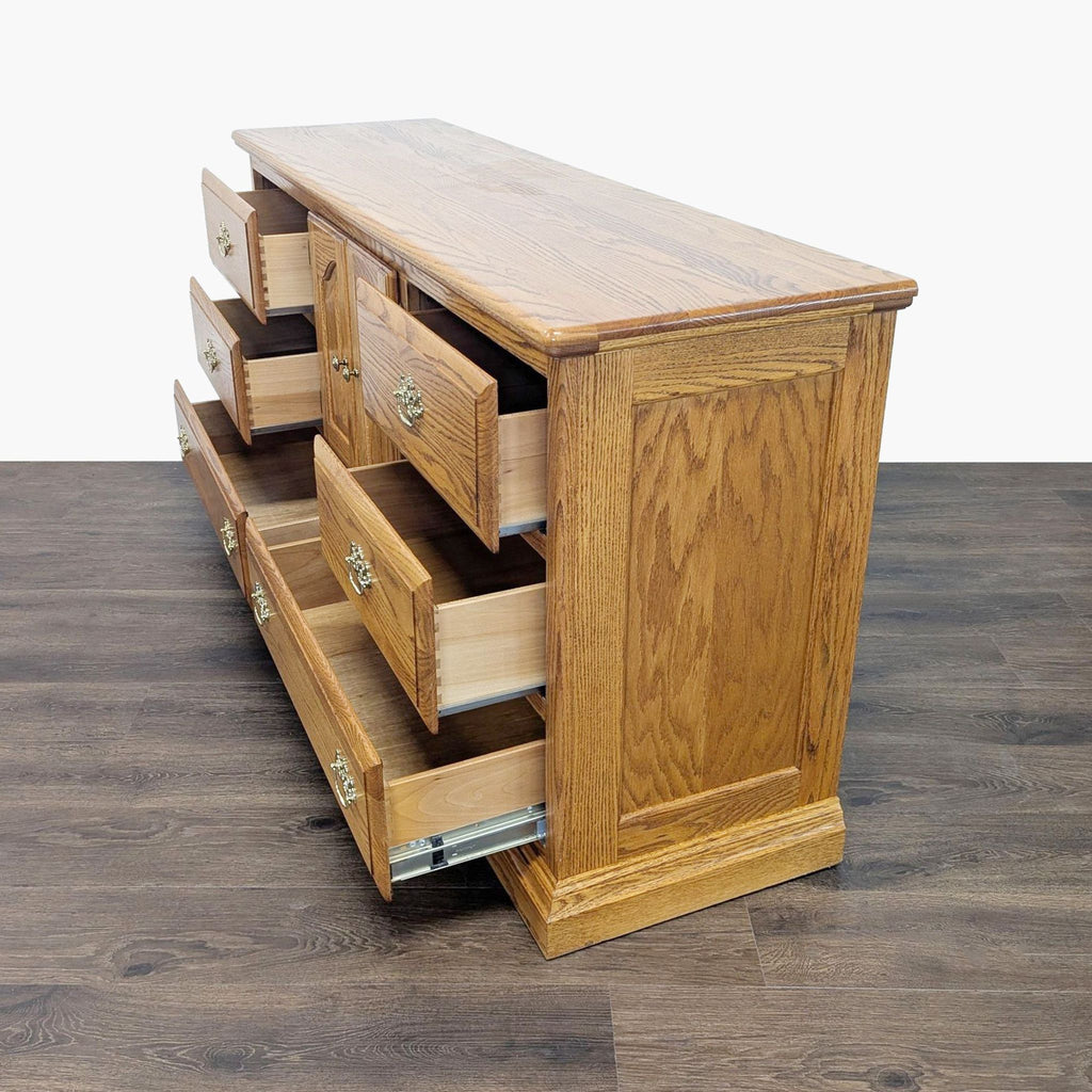 Classic Solid Oak Dresser