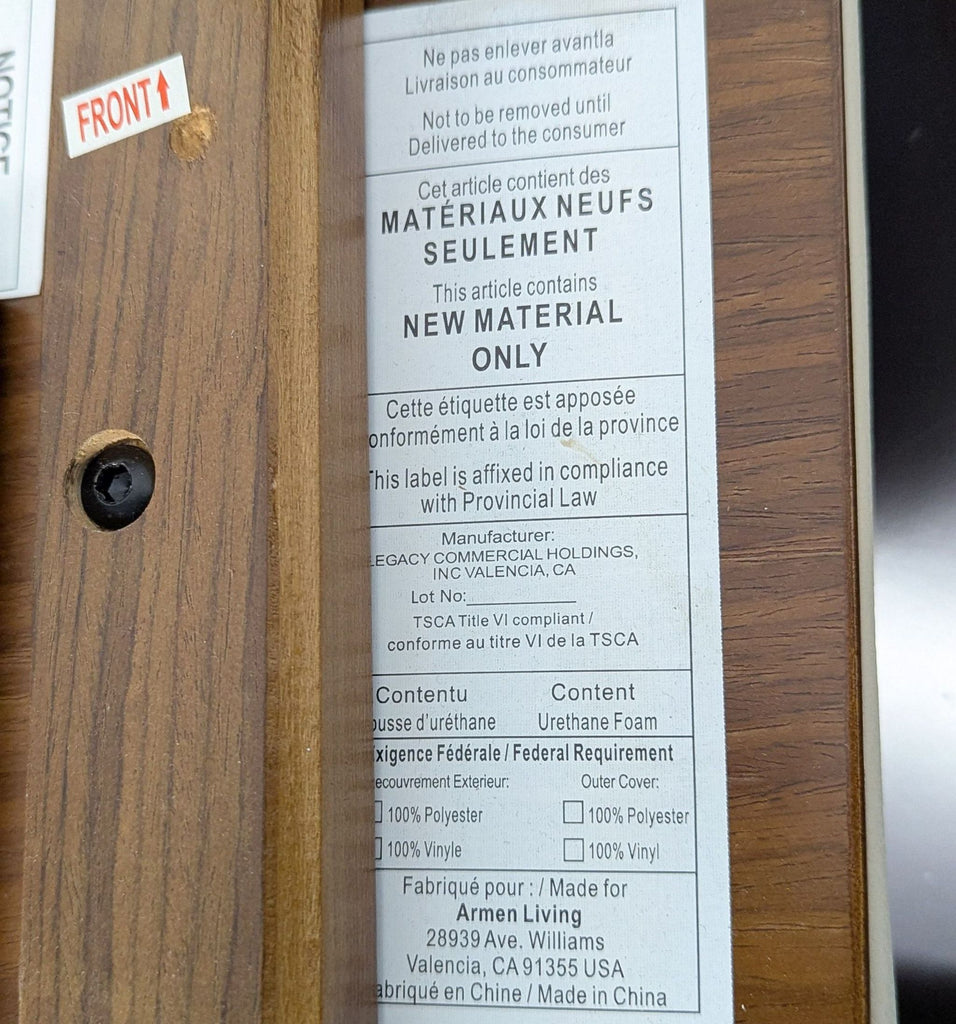 Armen Living Jagger Modern Counter/Bar Stool