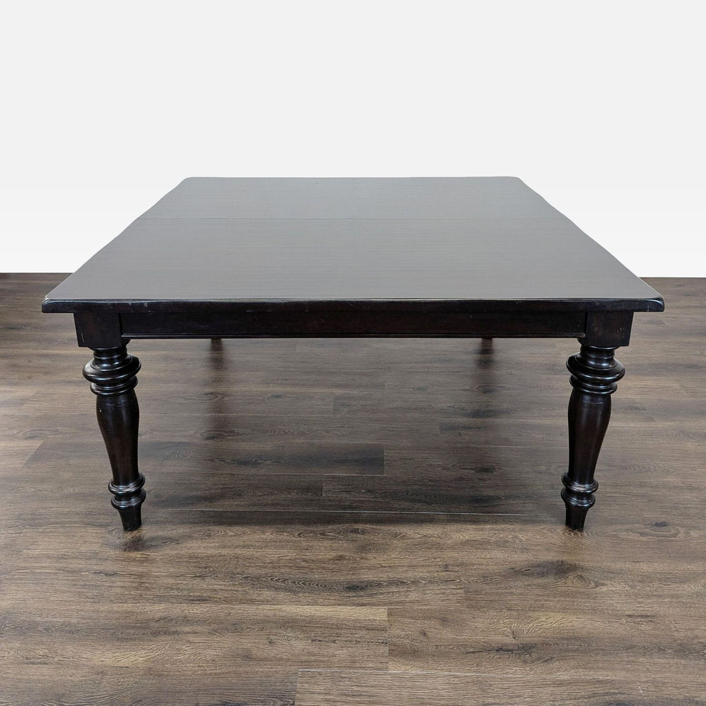 Wood Dining Table with Two Leaves