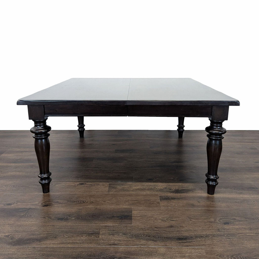 Wood Dining Table with Two Leaves