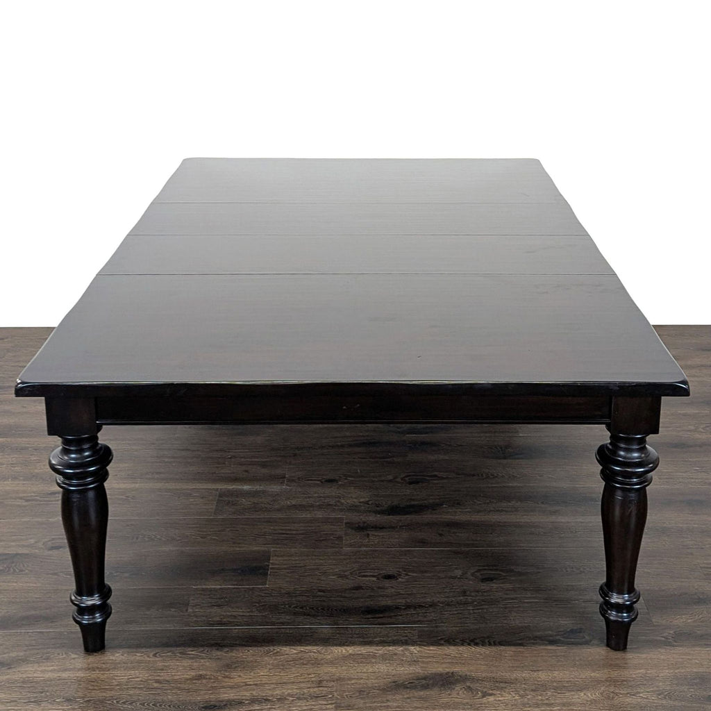 Pottery Barn Dining Table with Two Leaves Expansions