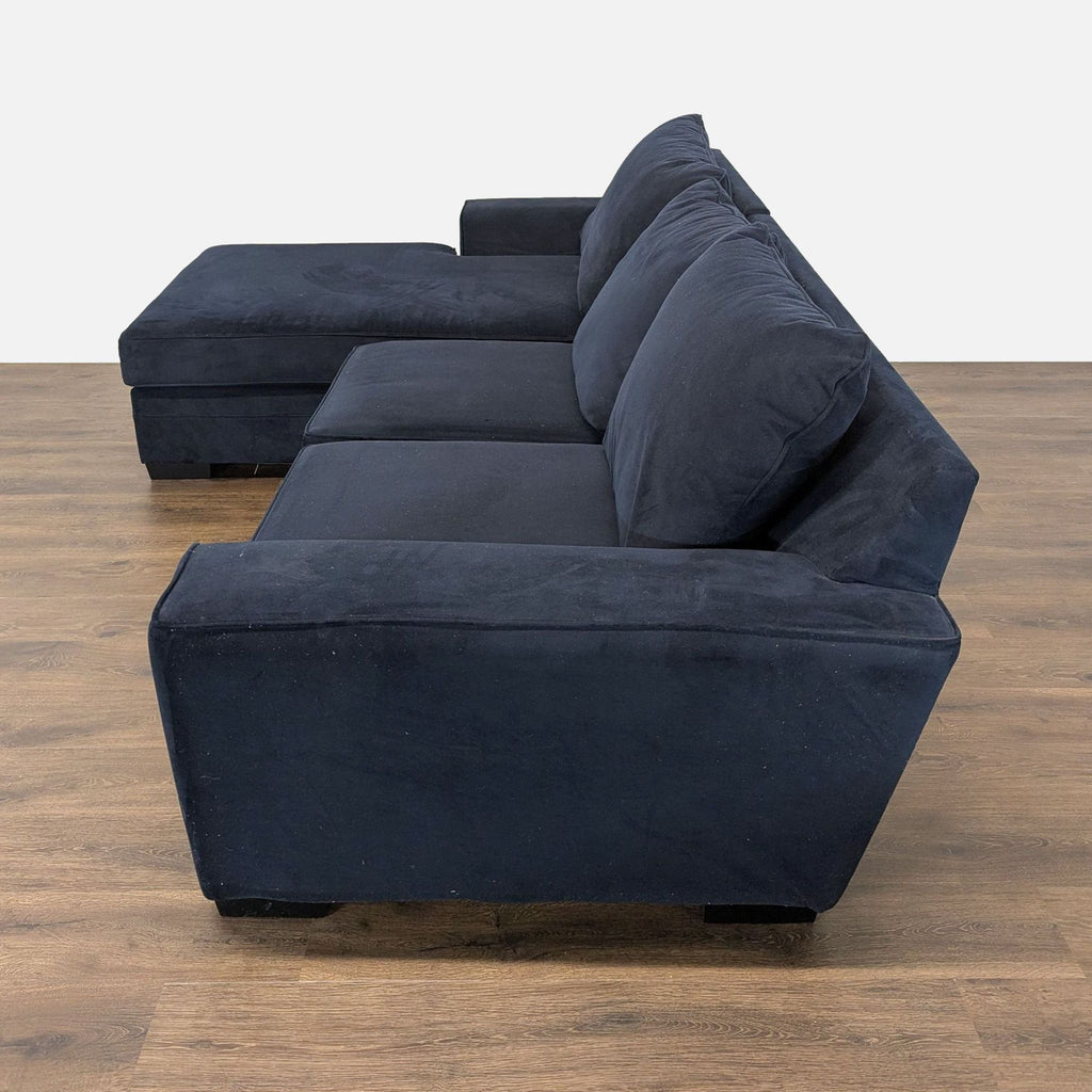 Living Spaces Bonaterra Modern Sofa with Chaise