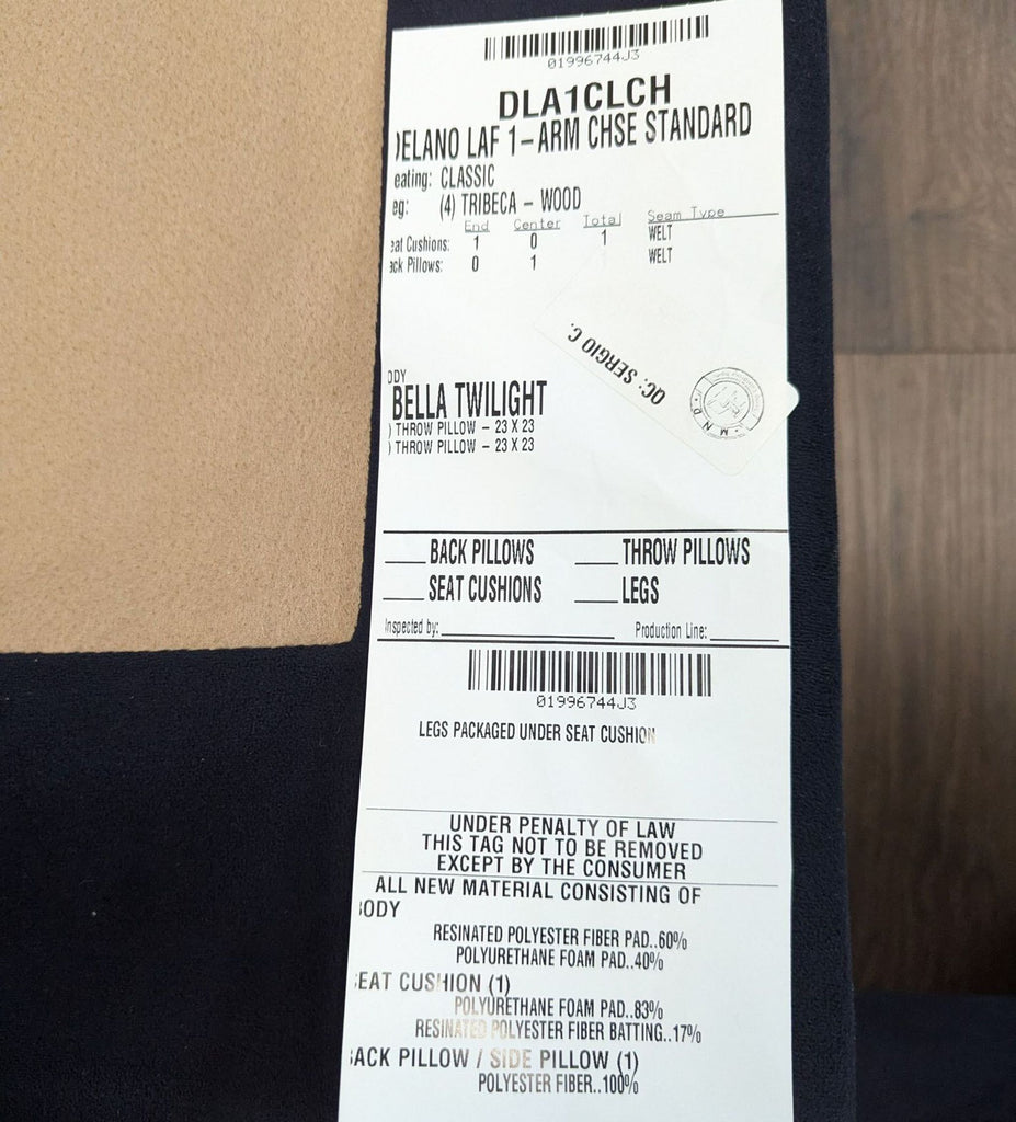 Living Spaces Bonaterra Modern Sofa with Chaise - Accepted Offer (20.00% discount)